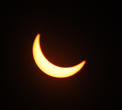 photo by Krishnakanth Batta part of a solar eclipse