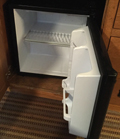 fridge with open door