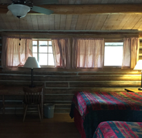 colter bay cabin interior 1 bedroom