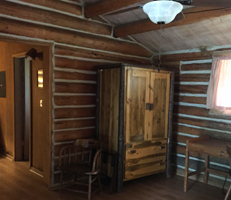 colter bay cabin large dresser