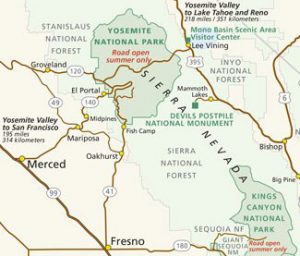 driving directions to the Ahwahnee Hotel, Yosemite National Park – Mary ...