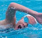 swimmer breathing improperly on freestyle