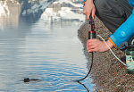 water filter pump with intake in lake