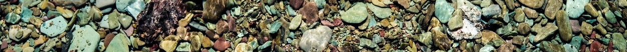 multicolored rocks and pebbles