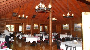 NPS photo Jenny Lake Lodge dining room