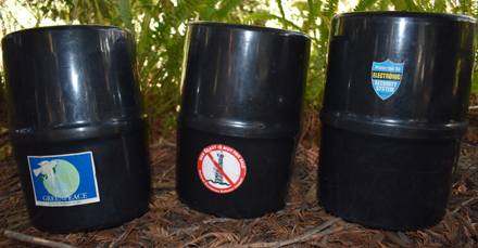 three canisters