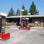 gas station