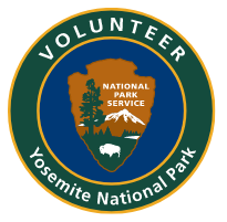 patch that says volunteer Yosemite National Park