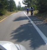 bike lane and riders