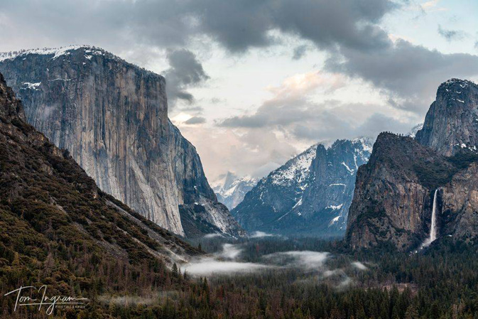 mountains and sky