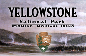 drawing says Yellowstone National park