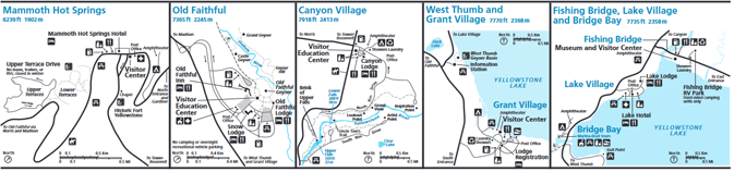 row of simple maps