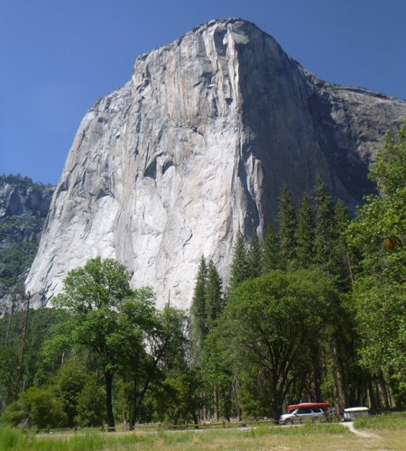 El Capitan view from El Capitan Meadow Yosemite National park – Mary ...