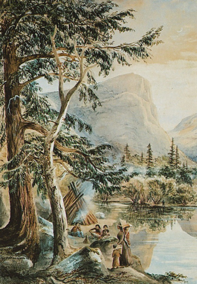 painting of Mirror Lake