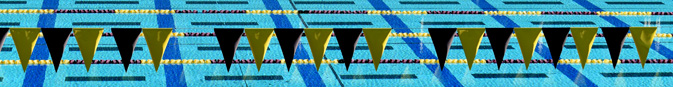 pool flags and ,lane lines in a horizontal bar