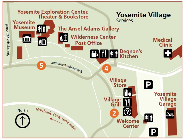 map with bus stops, roads buildings