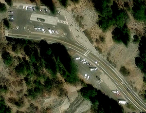 parking lots from above