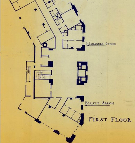 floor plan of rooms