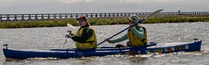 2 kayakers