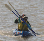 2 people in kayak
