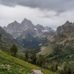 canyon and mountains beyond