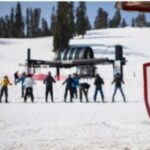 badger pass poster and sign says Yosemite Winter Sports school