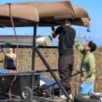 loading kayaks on a trailer