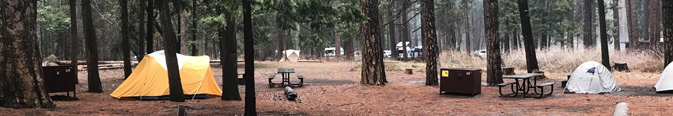 two campsites