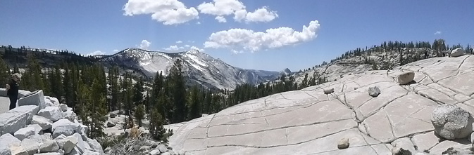 row of mountains
