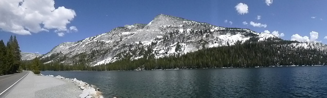 lake and mountains