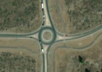 round about seen from above