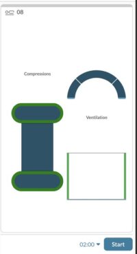 cell phone showing two drawings